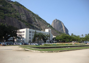 Praia Vermelha no bairro Botafogo